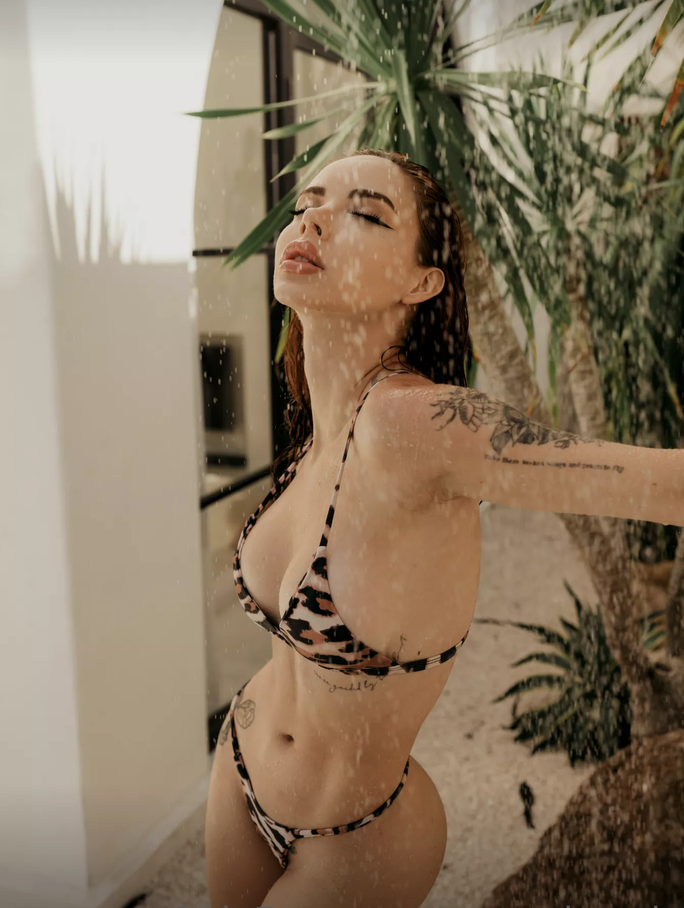 Just a sexy latina wearing a bikini posted by blizzardsg