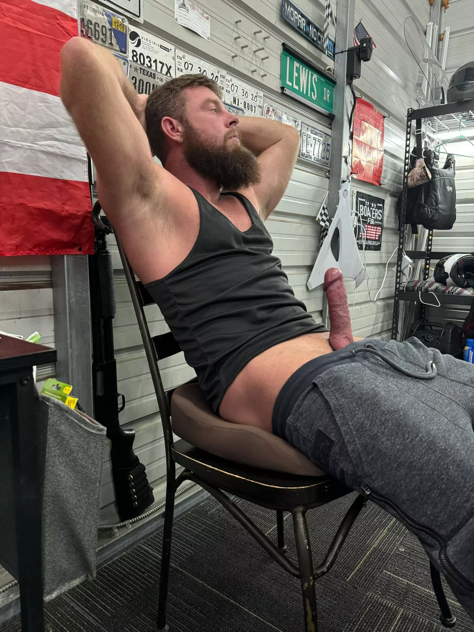 Just hanging out in the garage.  posted by ShagsKTL