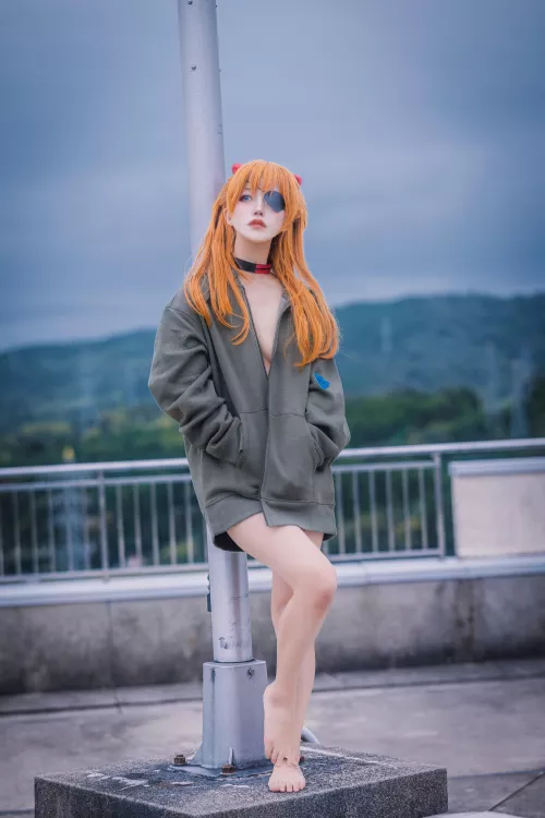 @makko0118tf Asuka Evangelion Hoodie Cosplay by Pwnagepancakes