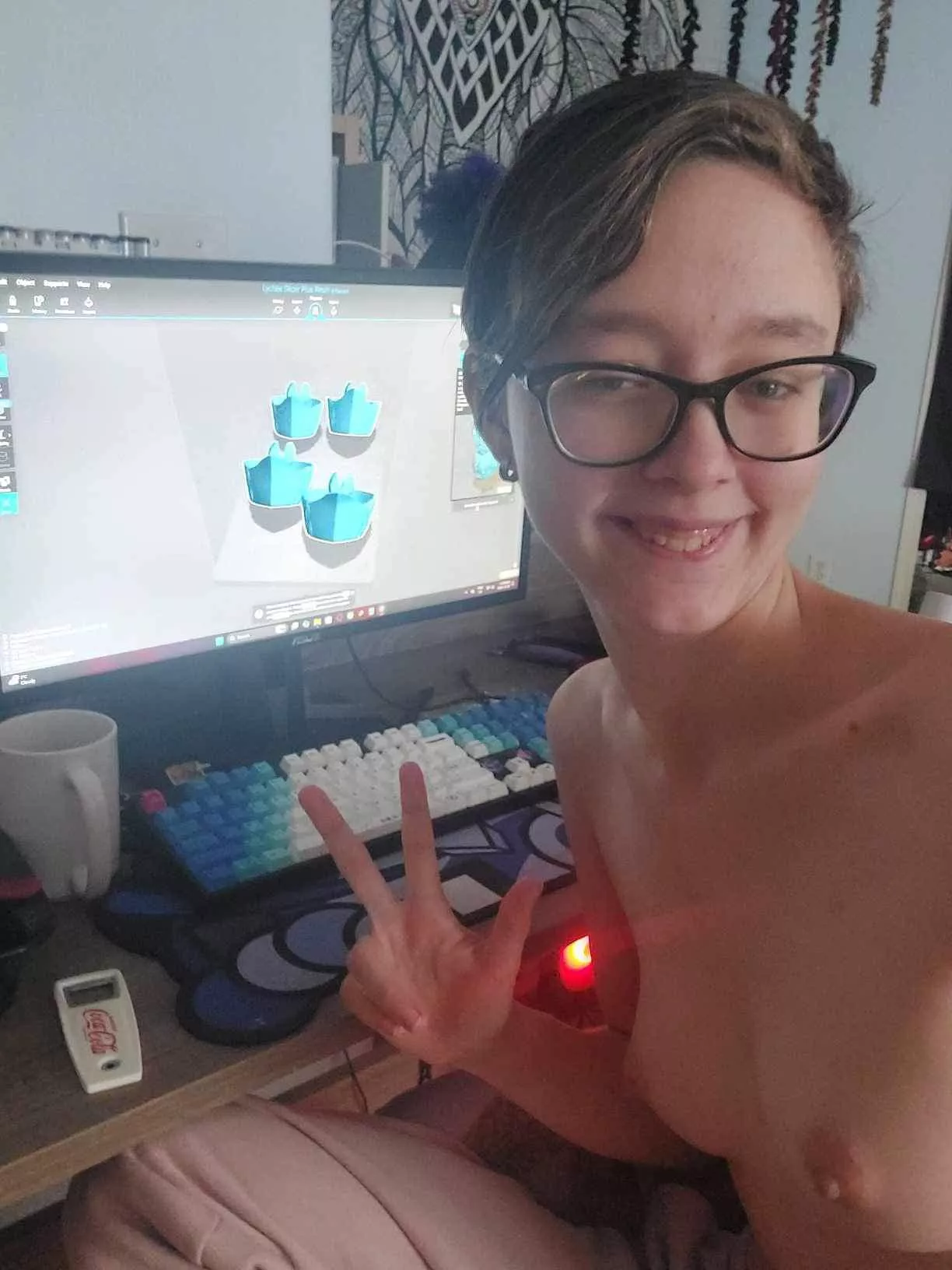 Morning Nerd already gaming  posted by No_Interview_6489