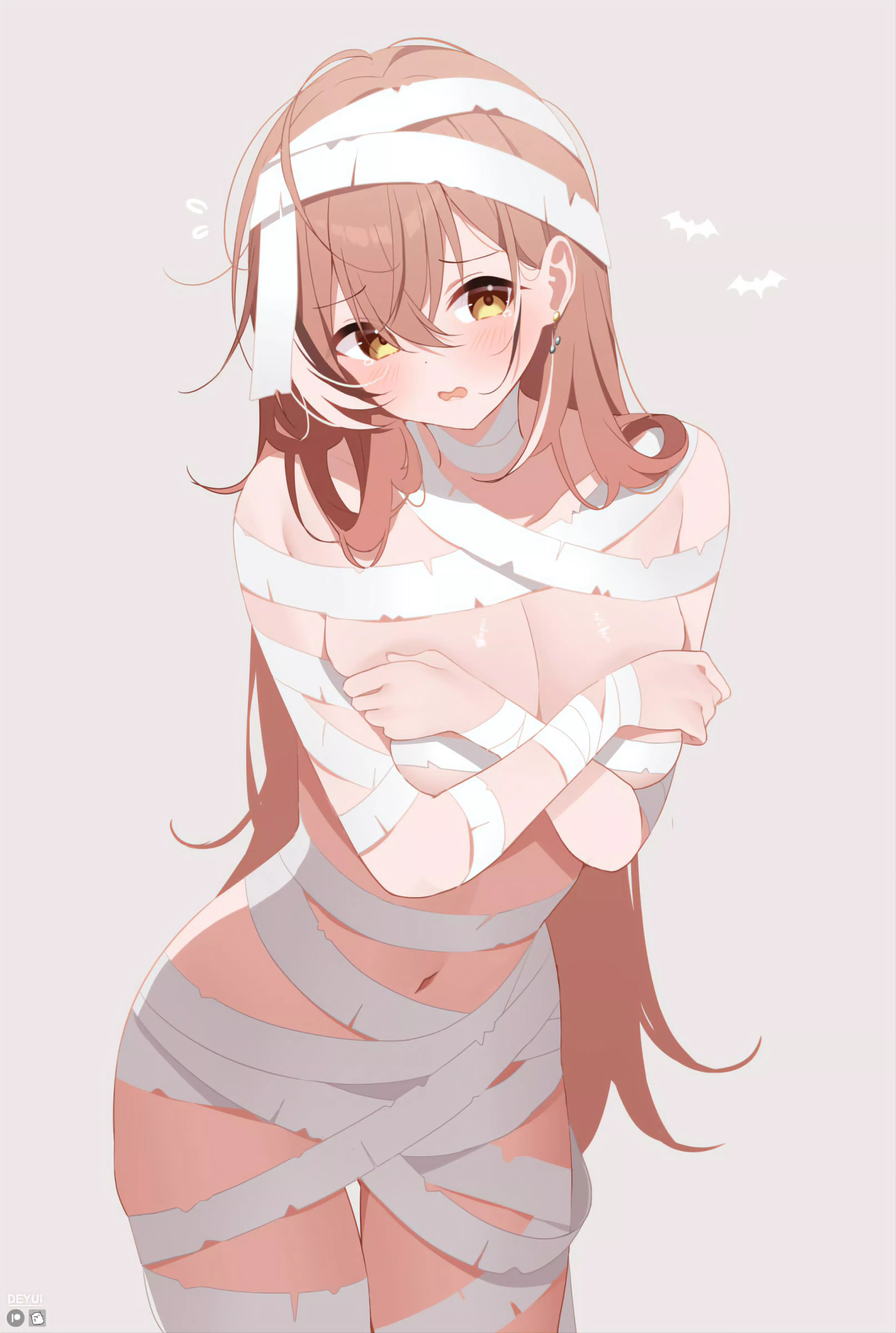 Mumei wrapped in bandages [Hololive] posted by marxsander2016