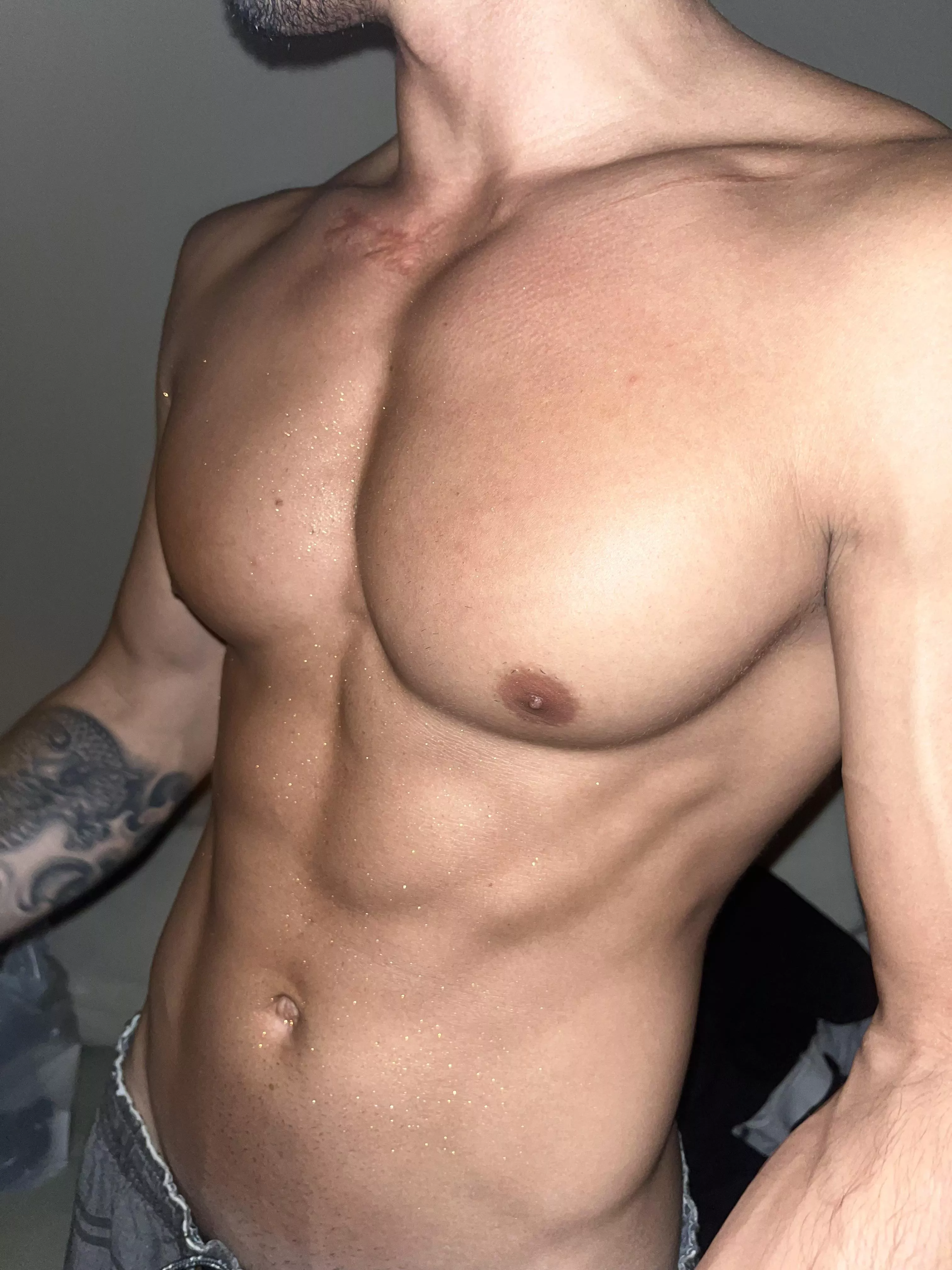 My nipples belong in your mouth 😈😈 posted by TheeGuyDerek