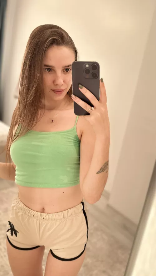 My top is a little wet, do you want to smell it by Kiwi_Go_