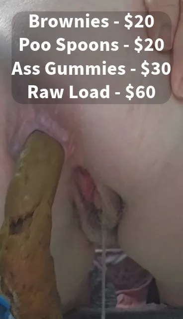 [Selling] Scat treats posted by RedheadedwenchMILF