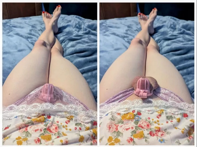 Should I just stay locked up after the month ends? by ChasteBetax