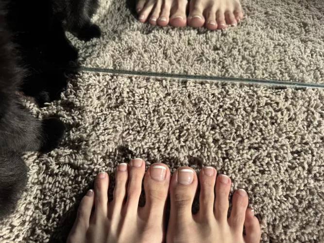 someone asked for toes (bonus kitty toes) [OC] by mostevilestgirl