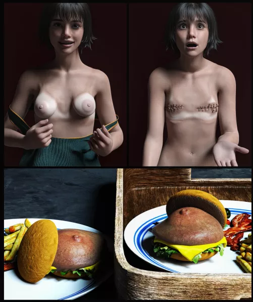 The B2S( breasts too small) breast assistance and food charity by CauntTiddles