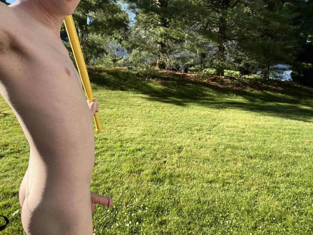 Took a walk through the park. Now everyone’s seen my cock 😉 posted by Hairy_Log6055