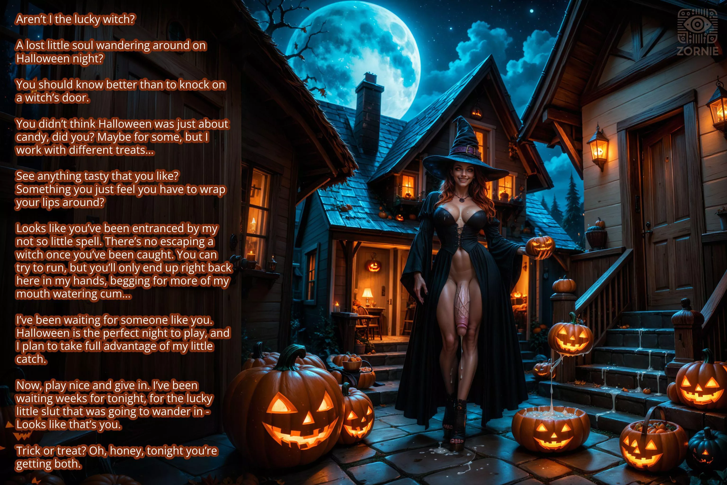 Trick or treat? posted by zornie_ai