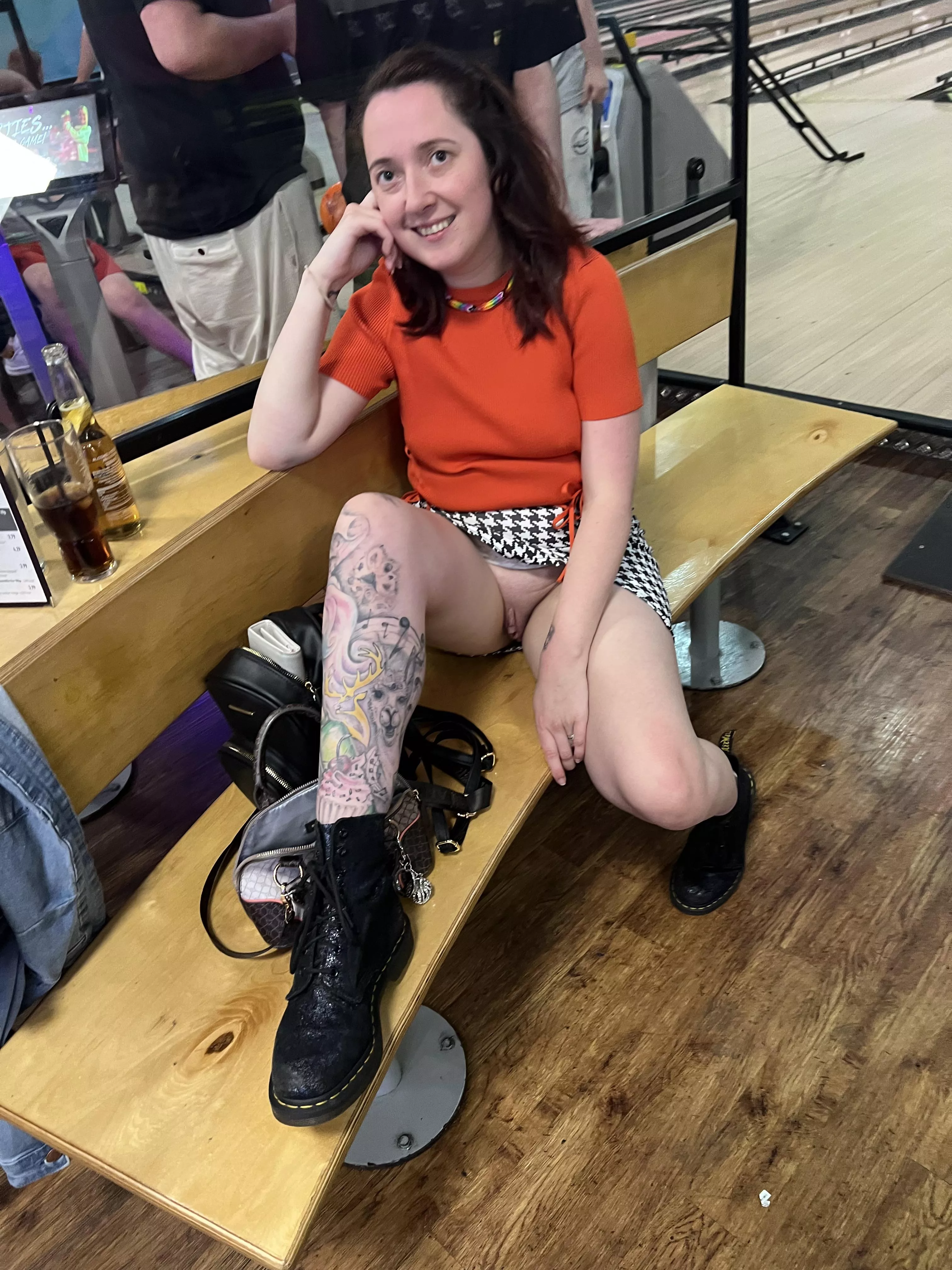 Up for a game of no pantie bowling?  posted by SkylarNyx_