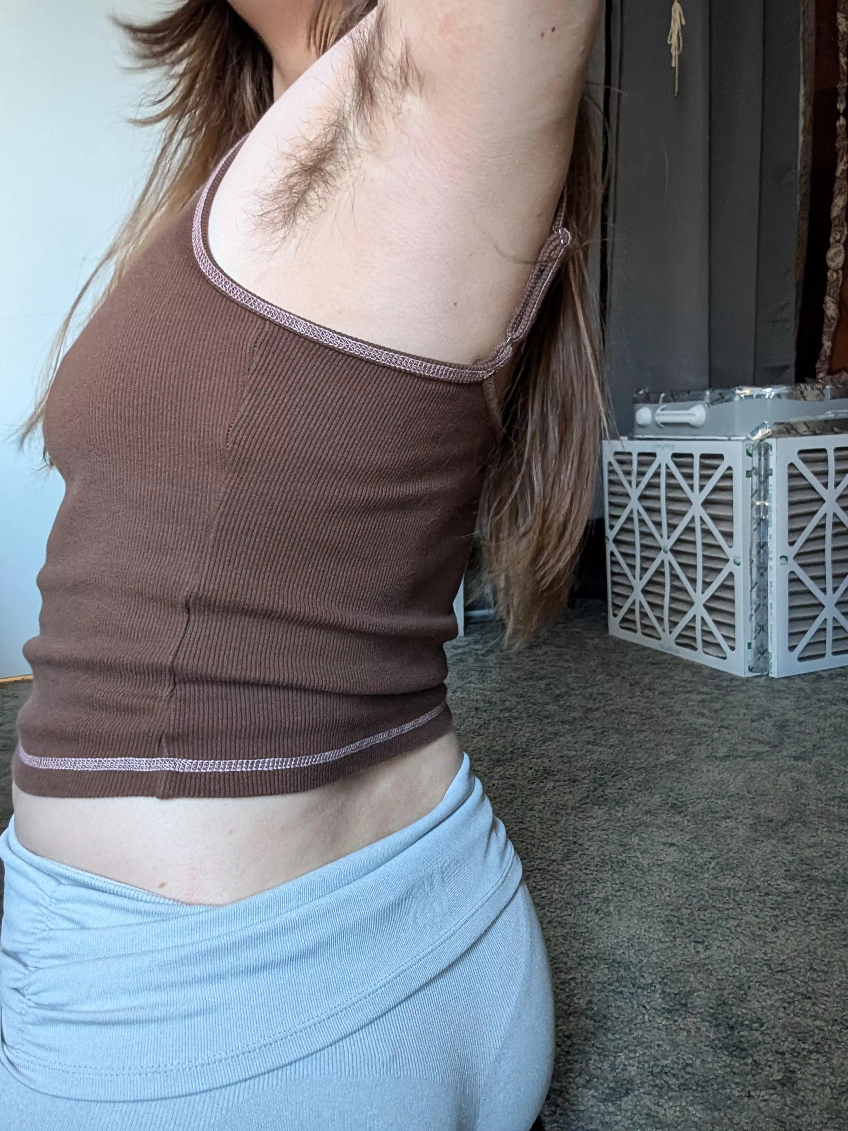 You can never make me shave my pits! 😤 posted by SisterSleeze