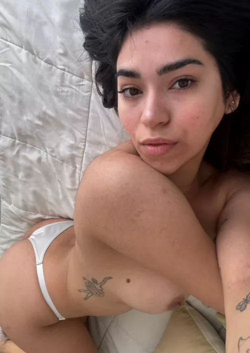 A simple black thong does the trick every time. by flowerbabexo