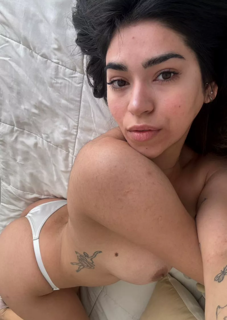 A simple black thong does the trick every time. posted by flowerbabexo