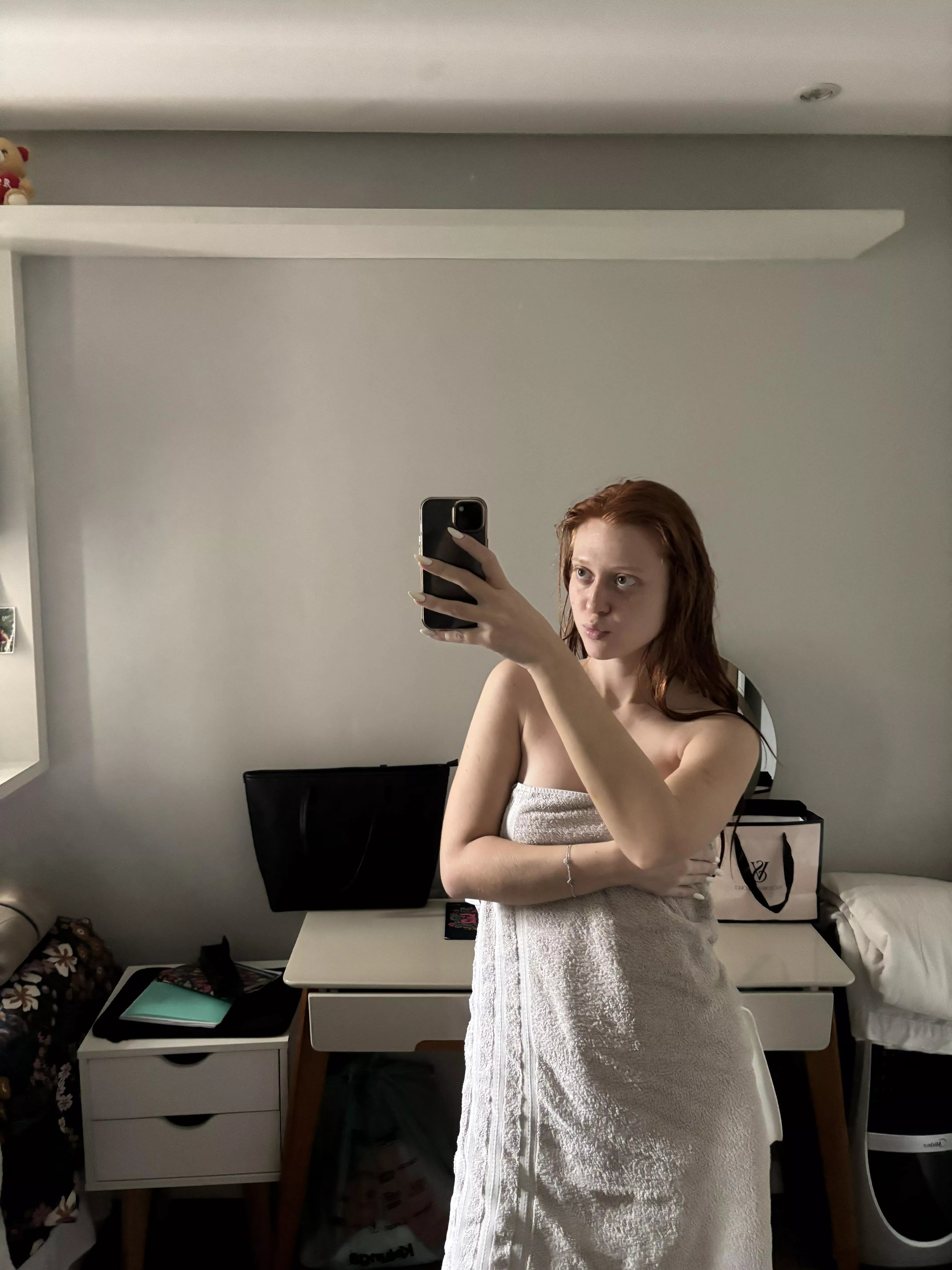 Asking a permission to be late at work .  posted by redhairchloe