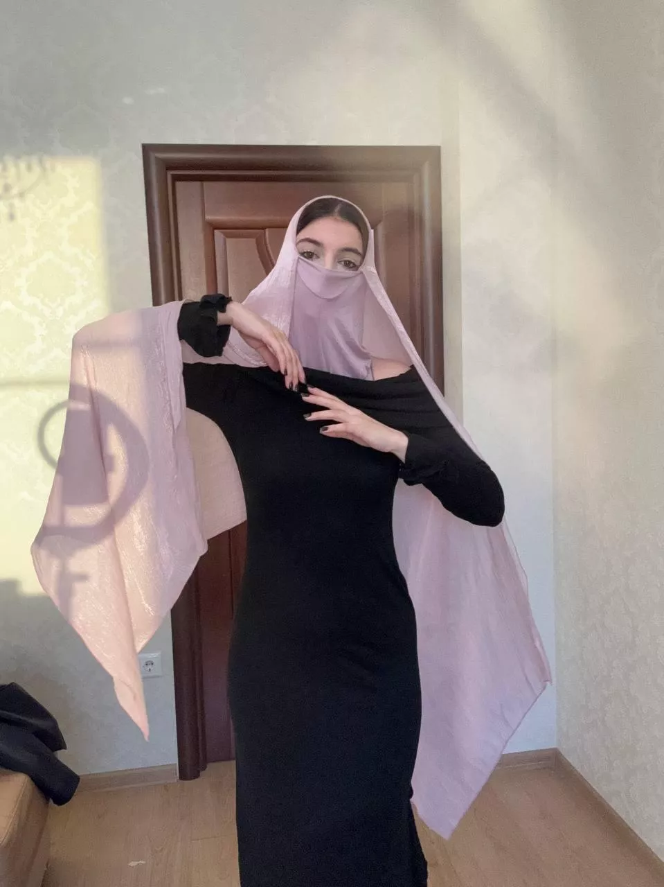 Channeling timeless allure with a touch of mystery posted by Patriciabarbs