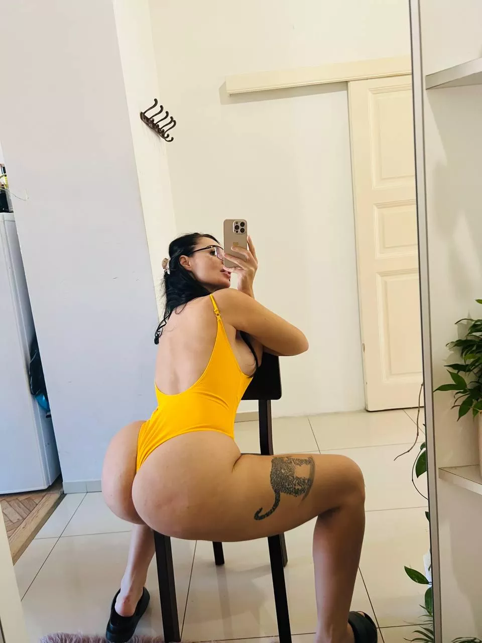 I might need a larger one piece because this one shows too much :) posted by Unlikely_Way9400