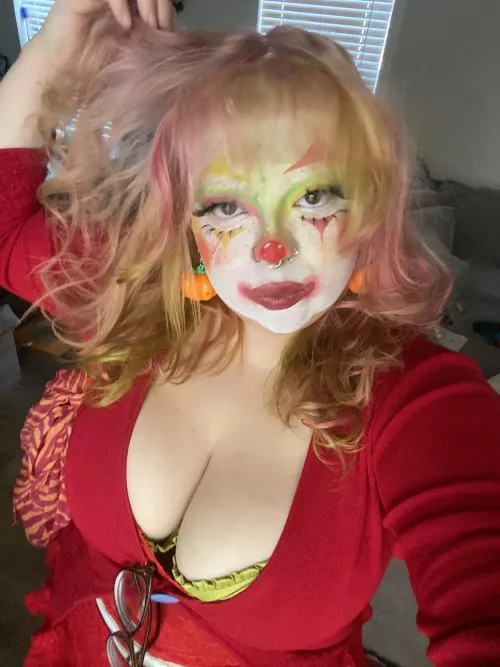 My Halloween costume 🤡 by thiccstrawberryspam