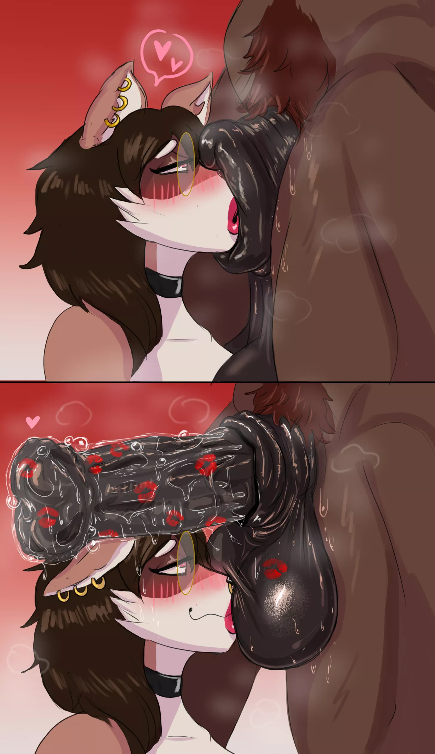 nose-deep in the muskiest source imaginable where your scent has been growing stronger for days (dorkdonk) posted by alira_314