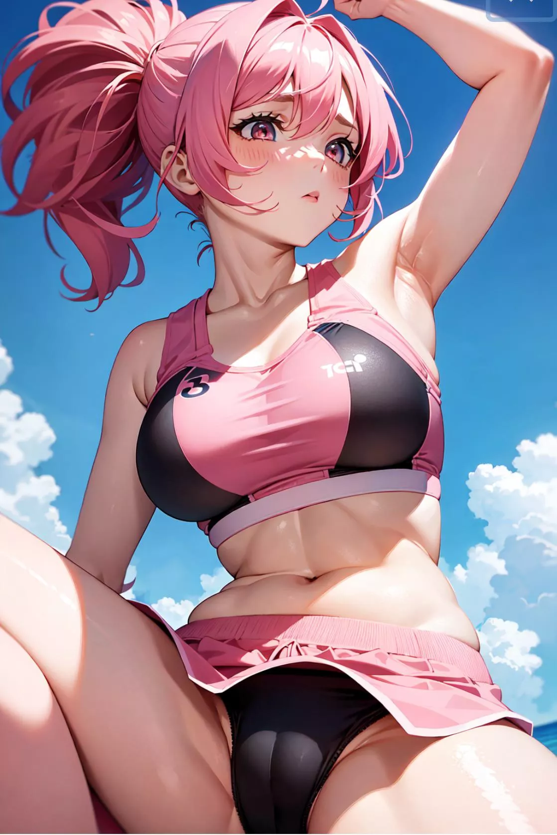 Sara [wrestling] [facesitting] [fart] posted by Routine_Weird1438