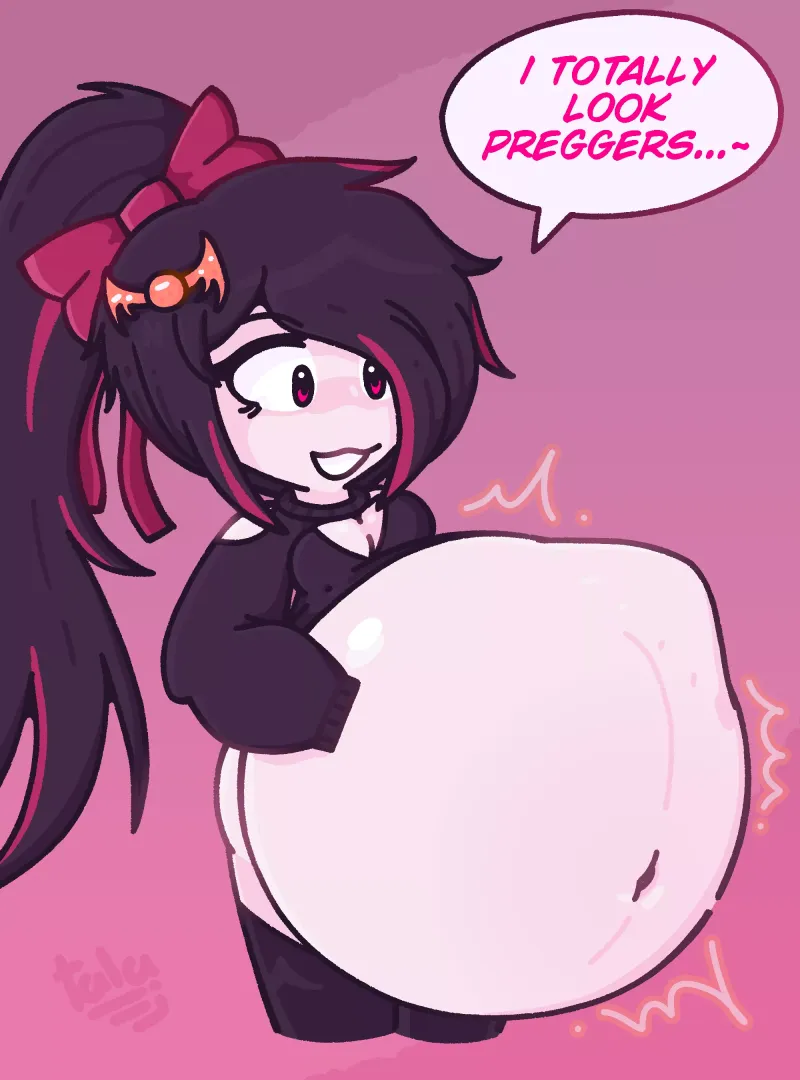 Way past preggers (Taladruss) by TheHatManBenadryl