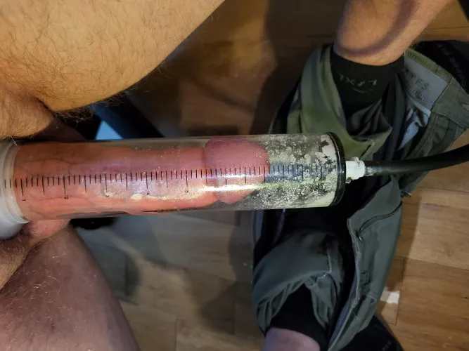 Woo-hoo! This average dick final hit the 7