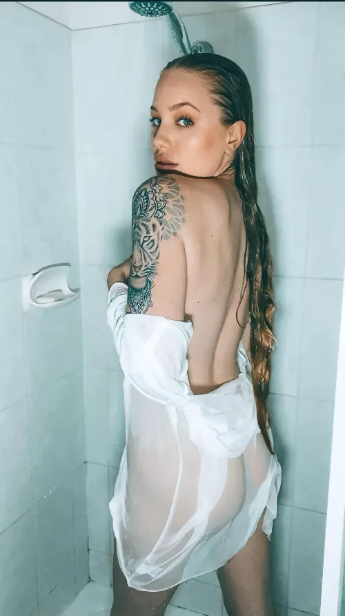 Would you join me in the shower? Or watch me have a shower ? by Particular_Double893