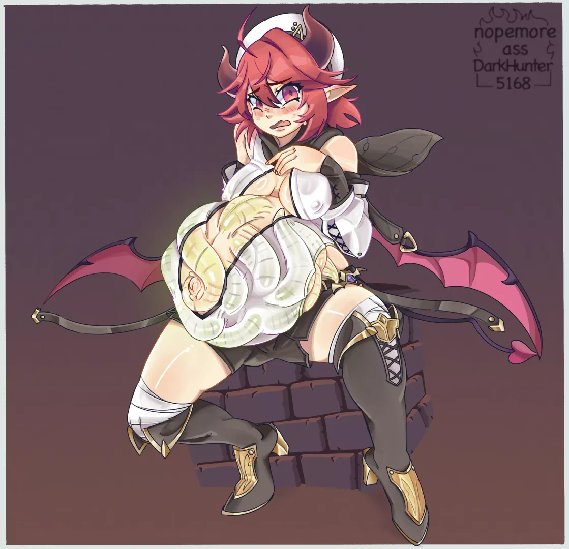 Yuze's squirmy pregnancy (Darkhunter5168) posted by TheHatManBenadryl