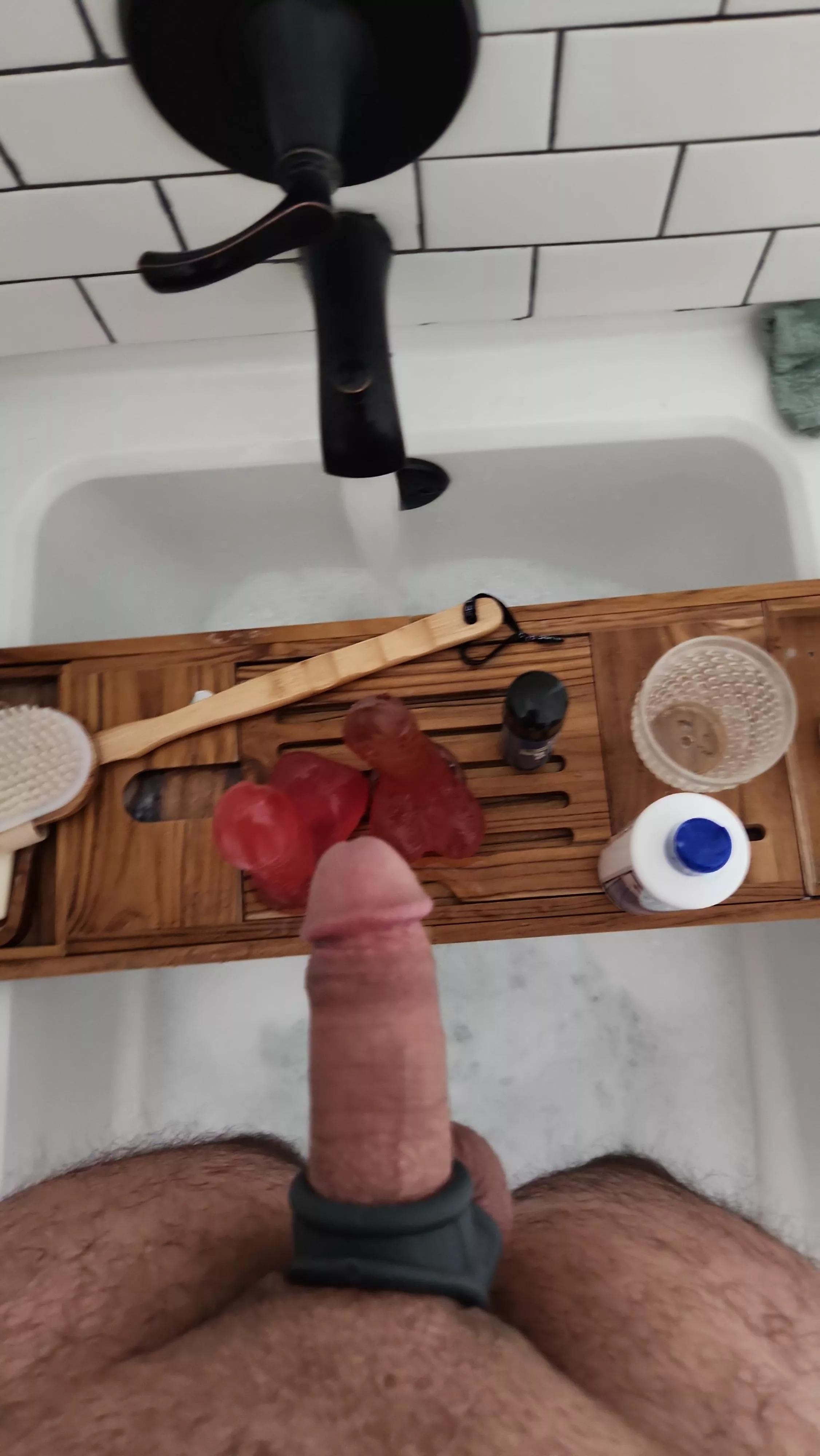 About to play while my wife sleeps. posted by pegmebabe30