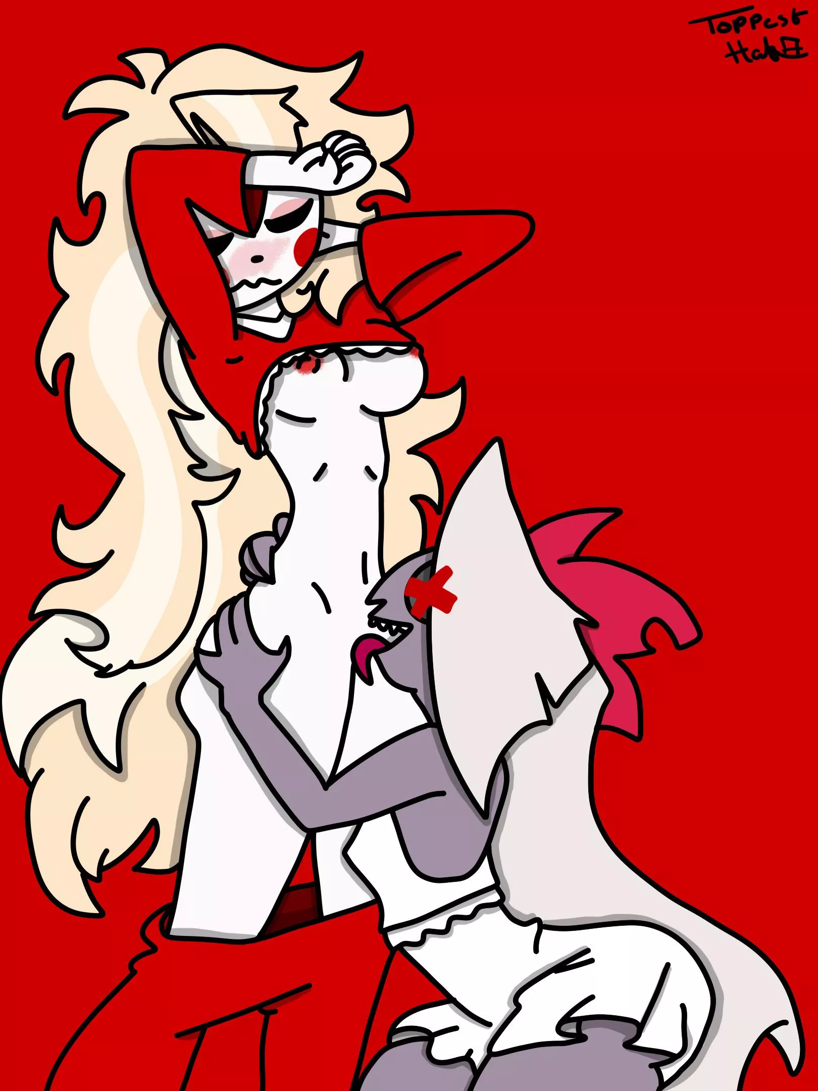 Breakfast by Toppest Hat (me) posted by Eviles_da_demonic