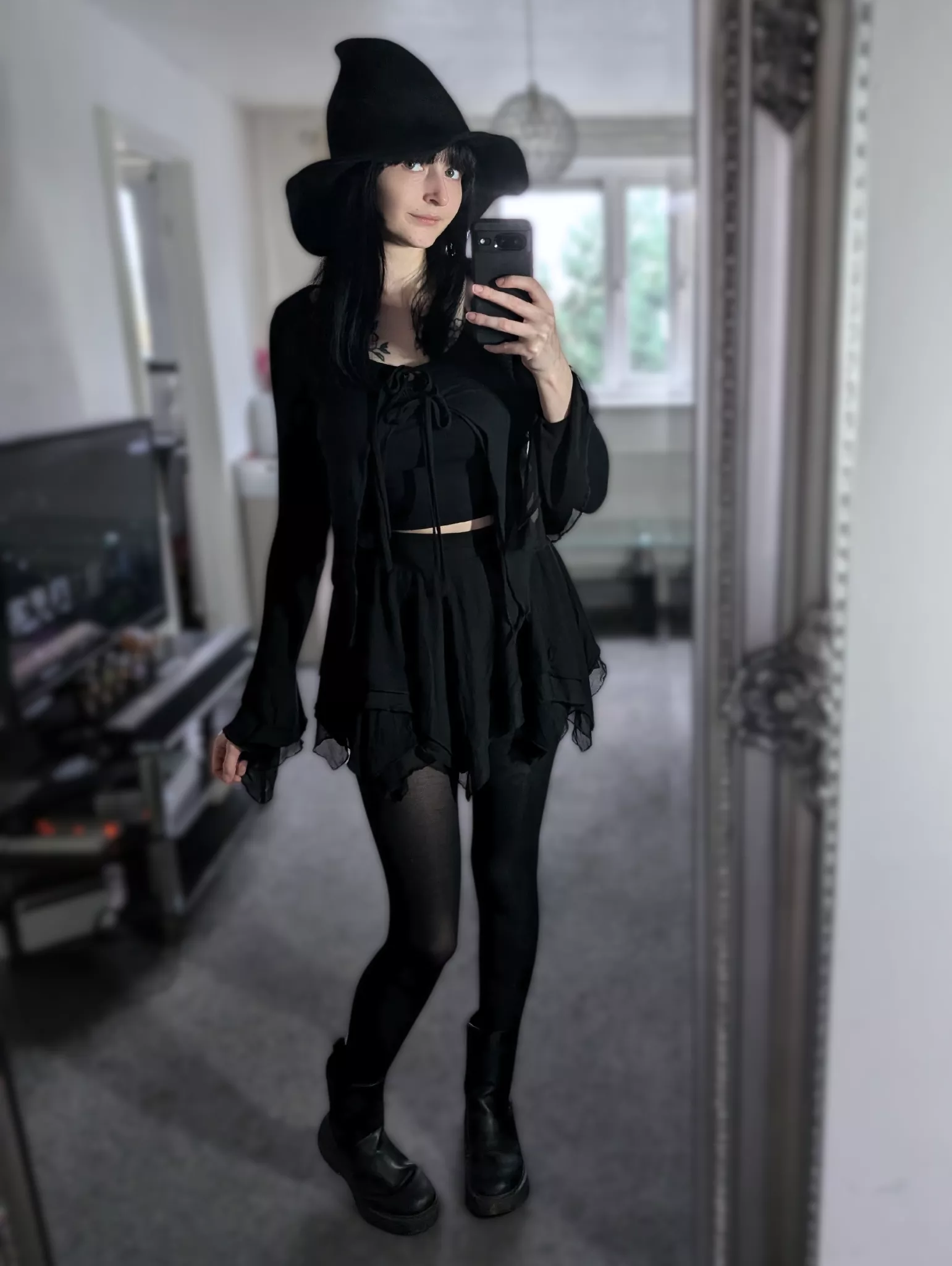 even witches wear tights 👻 posted by NatalyaMoon