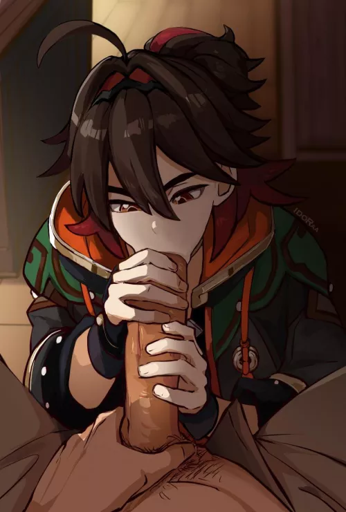 Gamin Playing (Lilprincyvi) by AlwaysCuuute