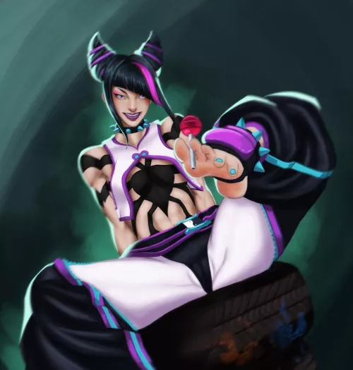 (Han Juri, Steet Fighter) by I_SNIFF_02_FARTS
