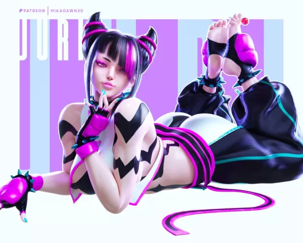 (Han Juri, Street Fighter) by I_SNIFF_02_FARTS