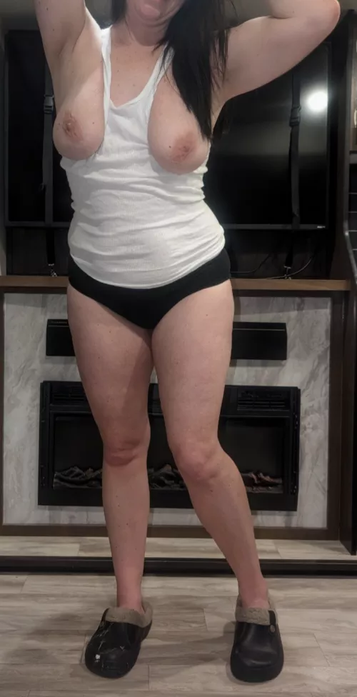 Hubby thinks I look hot with his friends cum dripping out of me  by hotwifesidneylong