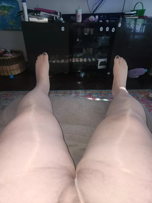 I love how are new pair of hose feel fresh out of the package. DM me if you like. by [deleted]