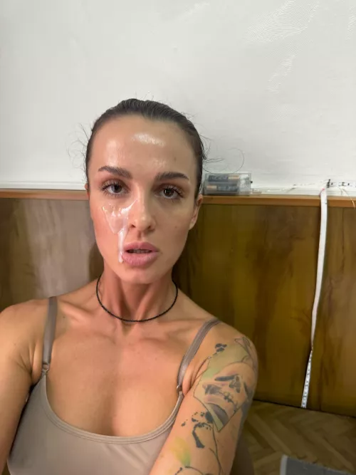 I'm gonna work, and then I want your cum all over me, okay by strongwilledbaby