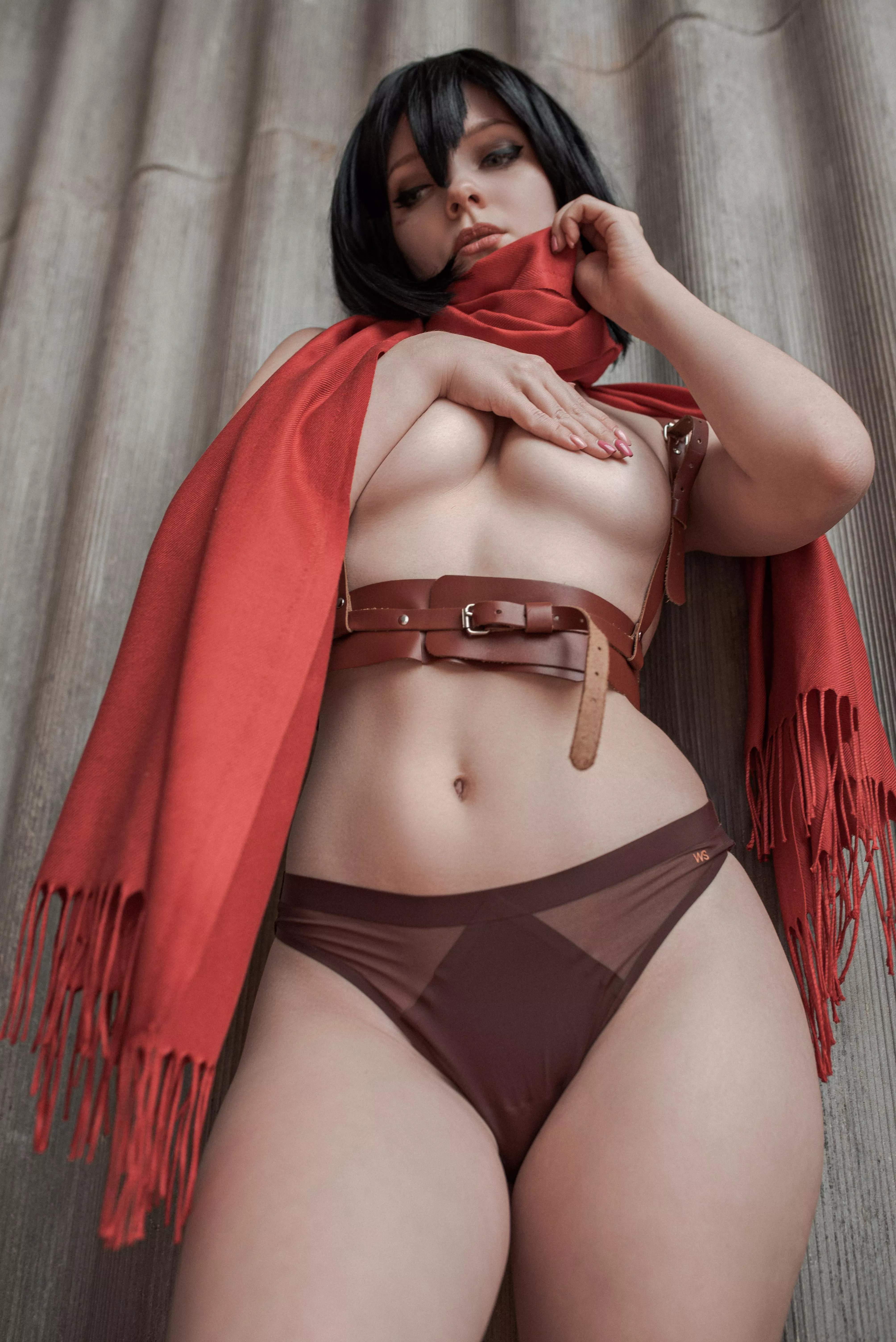 Mikasa Ackerman from Attack on Titan by irina_sabetskaya posted by irina_sabetskaya