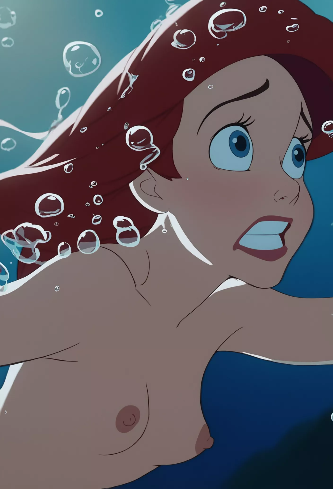 Newly human, rushing to the surface posted by wewereonabrick2