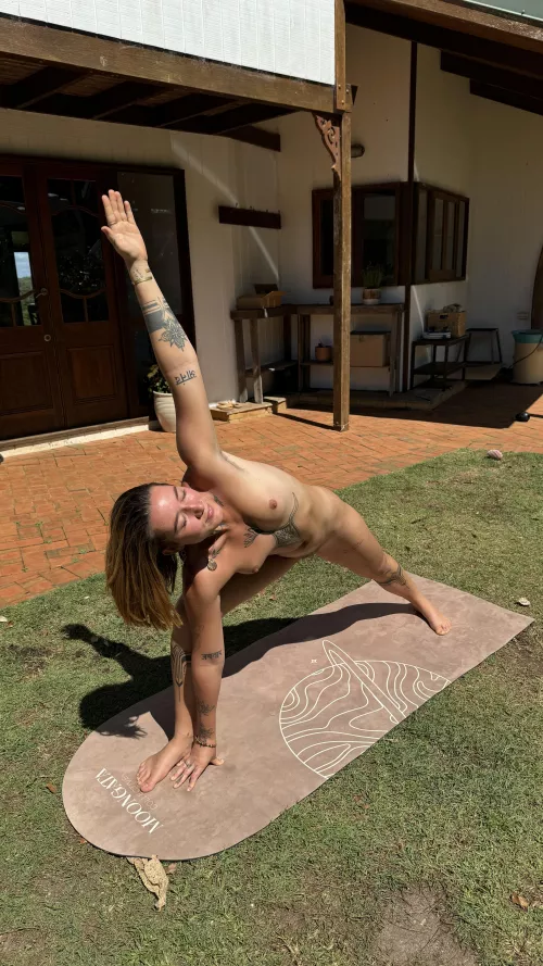 nothing relaxes me more than yoga by Rayne_Falls