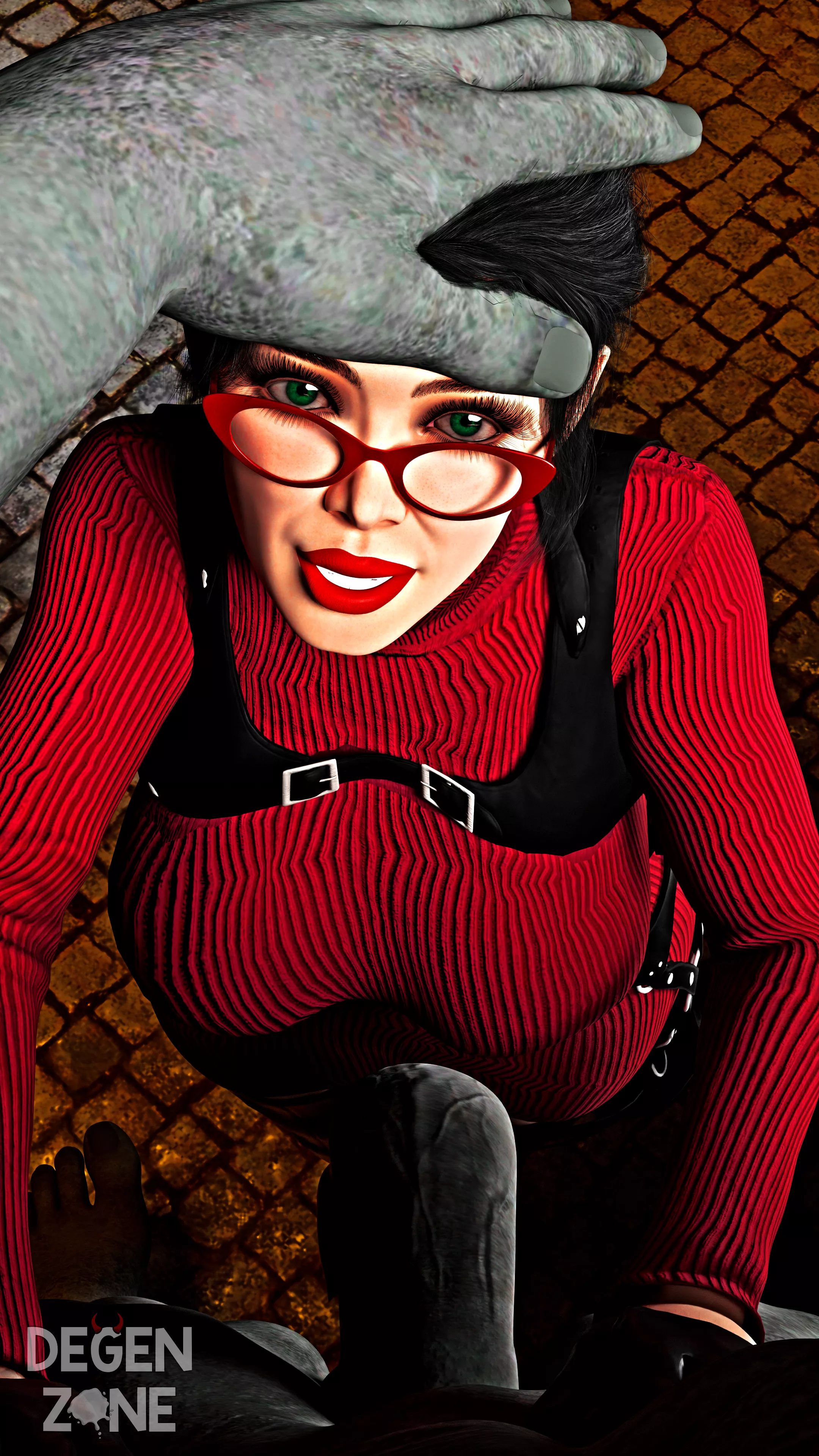 Our OC Cats Halloween in Raccoon City (Catherine Scratch) [Degenzone] posted by Fairzztwitch