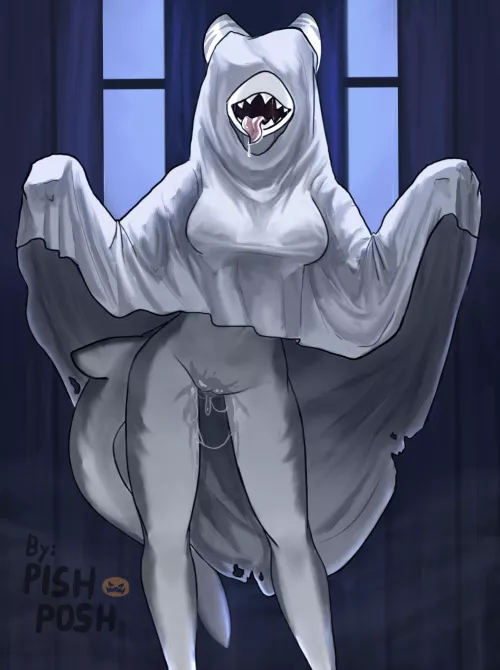 She’s ready for Halloween [F] (pish posh) by 5headedragon