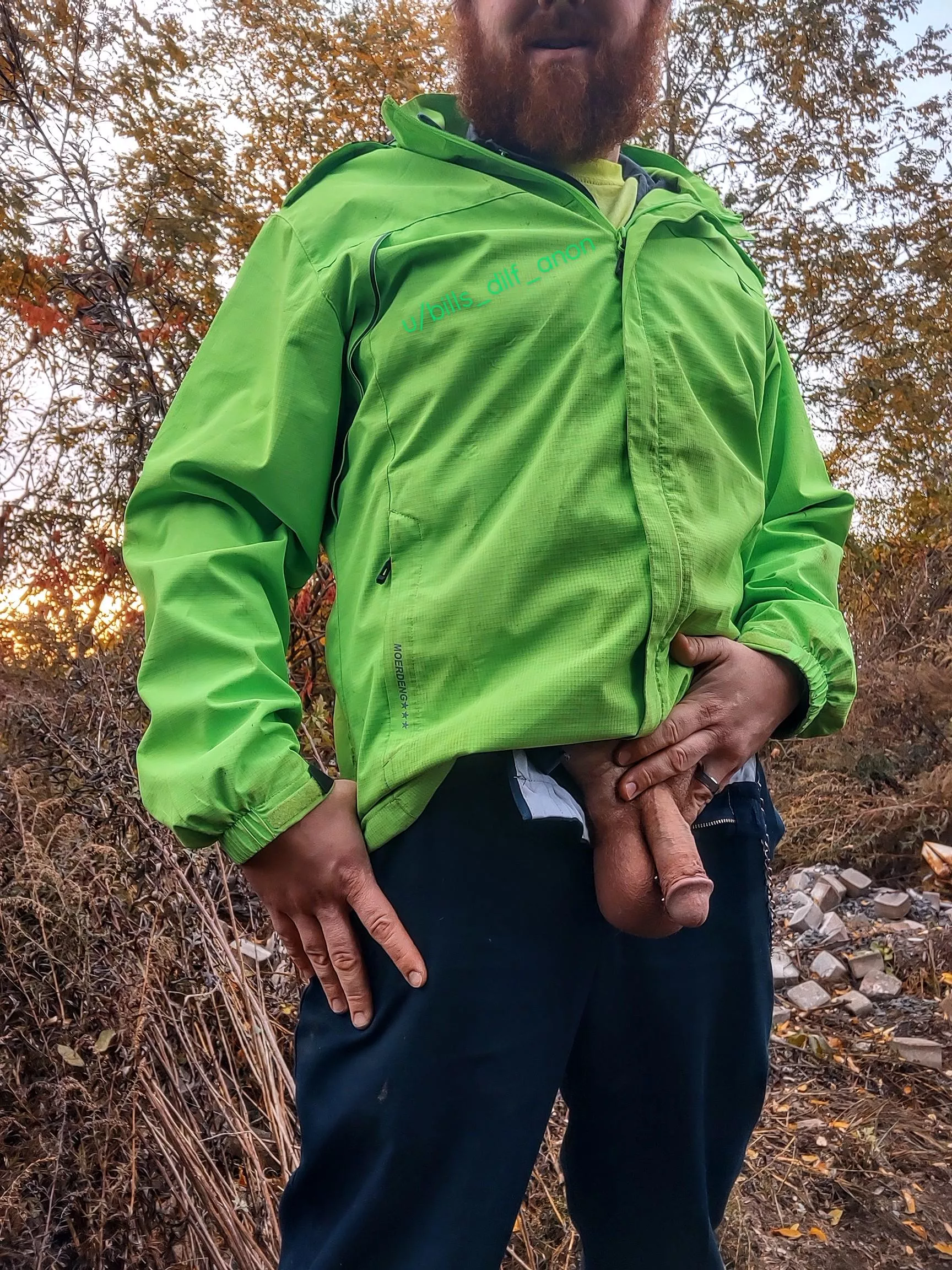 Snuck away to share my sunrise stiffy [33] posted by bills_dilf_anon