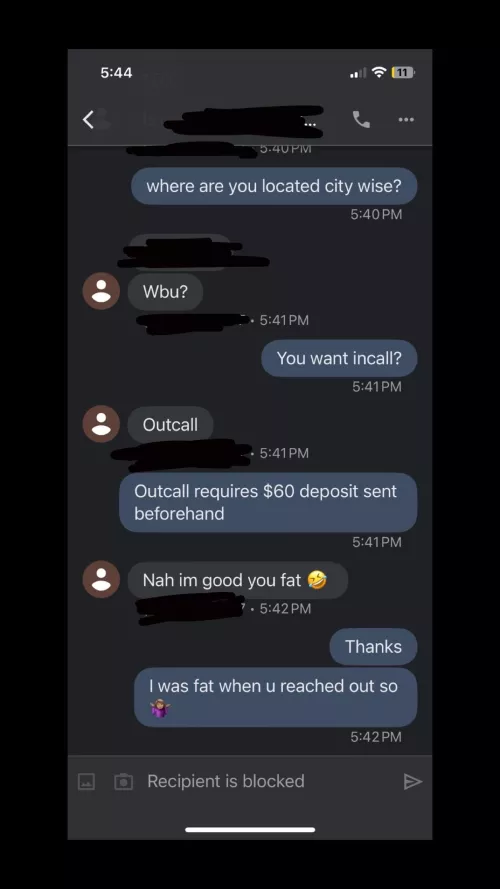 stupid obsessed weirdo 🤣🤣 by Sufficient-Ad9420