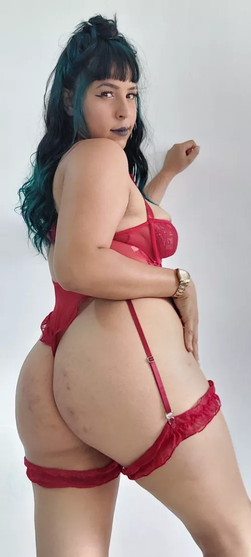 This is how your naughty girl awaits you at home by Novaghotic24