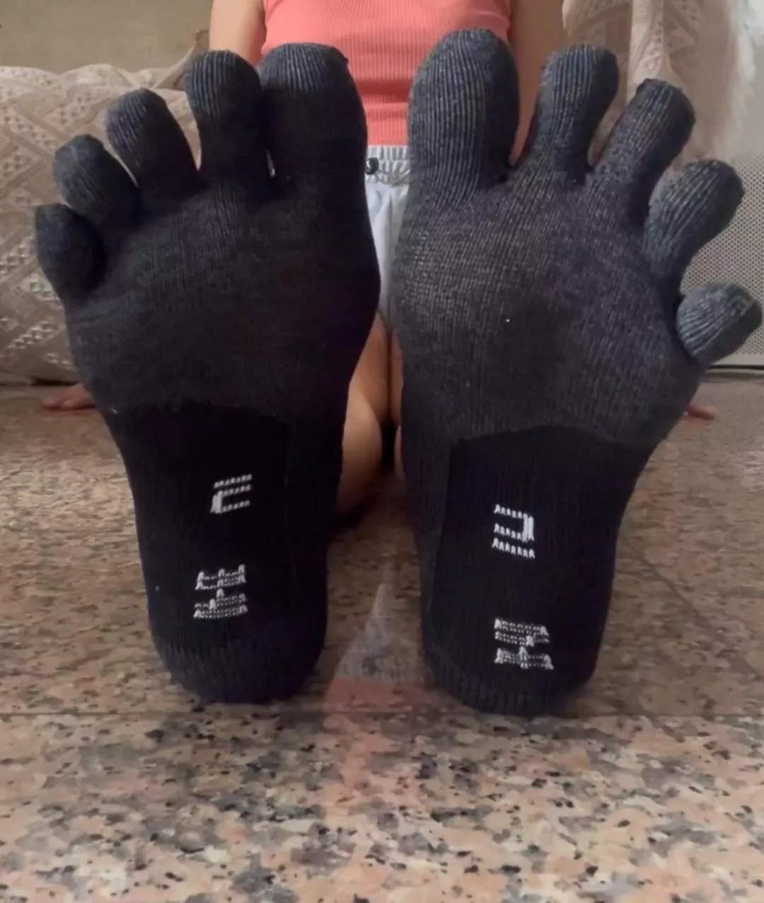 Try out my toe socks 😇 posted by natsweetasianfeet4