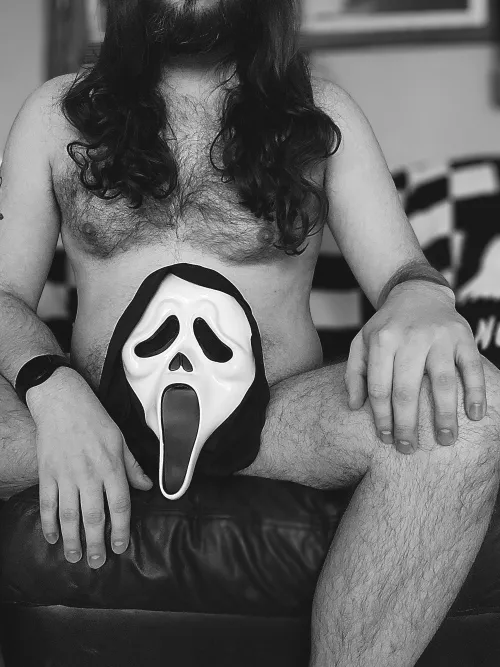 What do you mean that's not where the mask goes? by Greylour