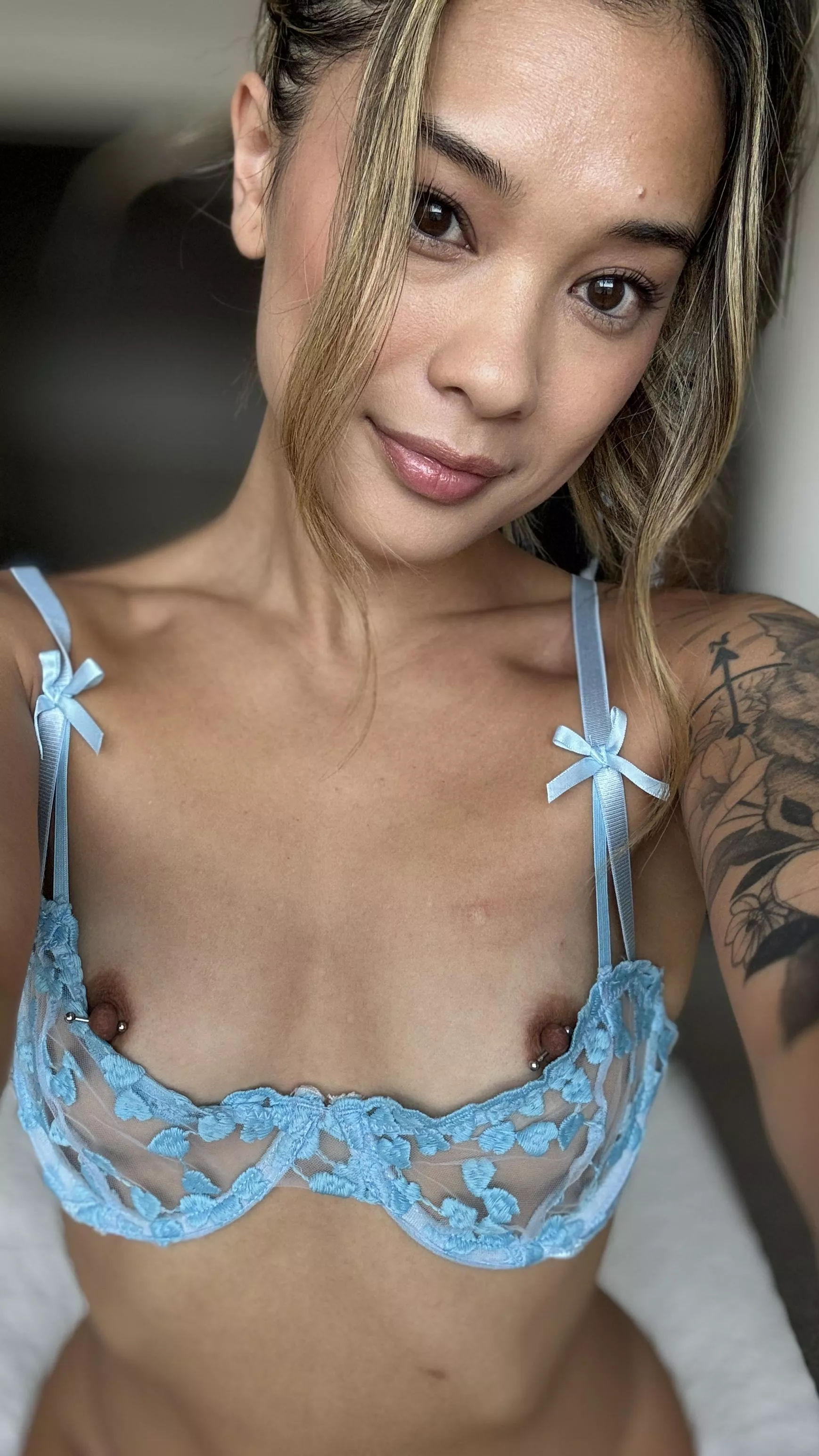 What do you think my small boobs taste like? posted by TineyToes199turd