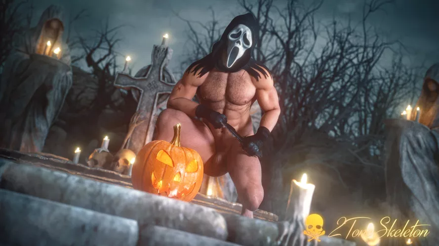 Ghostface Halloween (OC) by 2ToneSkeleton