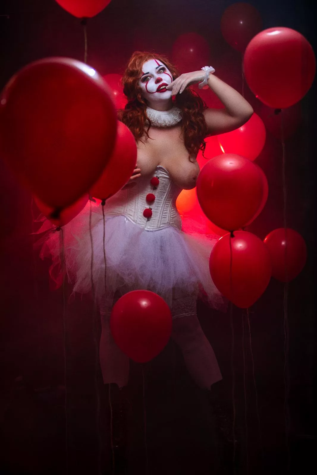 Happy Halloween from Pennywise! (by AdiaCosplay) posted by AdiaCosplay