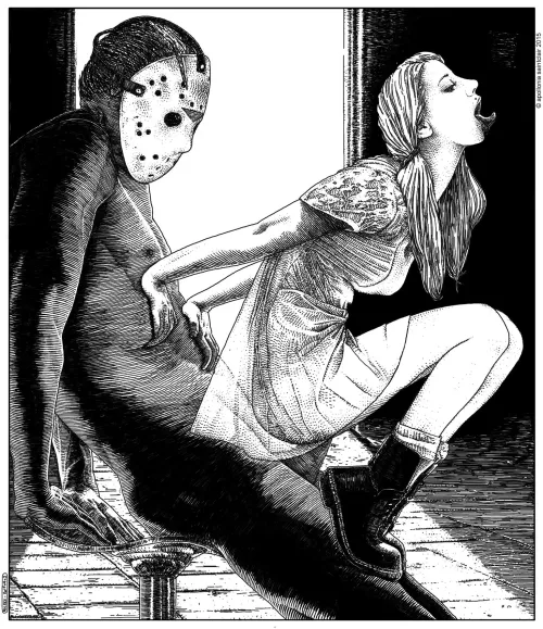 HAPPY HALLOWEEN - Le rite de passage (The prom night) by Apollonia Saintclair by Front-Crazy-1007